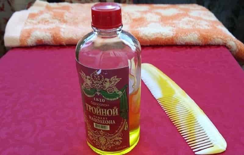 Фото: потрійний одеколон.